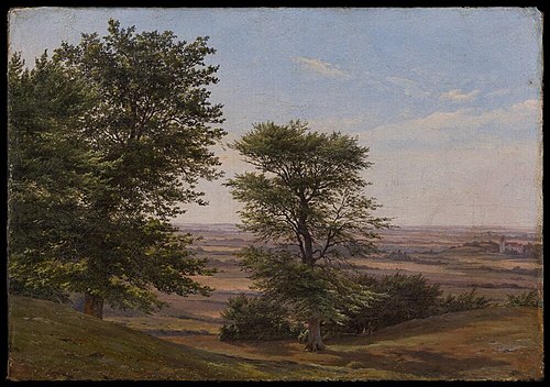 Landscape with Oaks, 1848, Vilhelm Kyhn