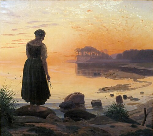 Agnete og Havmanden, 1862, Vilhelm Kyhn