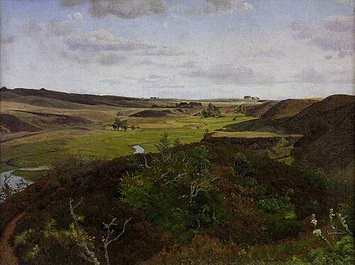 Dollerup Hills near Hald, 1869, Vilhelm Kyhn