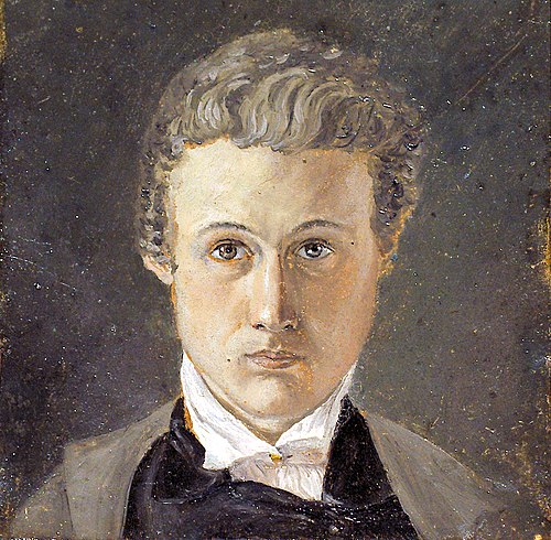 Autoportrait, 1838, Vilhelm Kyhn