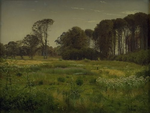 Sommerlandskab. Horneland ved Fåborg, 1863, Vilhelm Kyhn