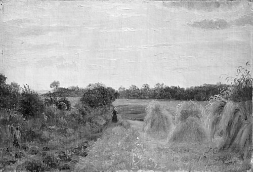 Sommeraften i høsttiden, 1886, Vilhelm Kyhn
