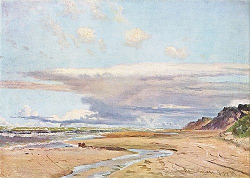 The Beach at Kandestederne, West Jutland, 1877, Vilhelm Kyhn