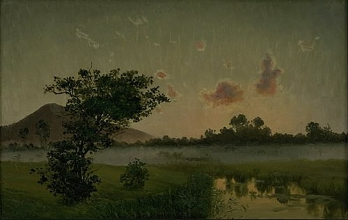 Summer Evening near Ry, 1873, Vilhelm Kyhn