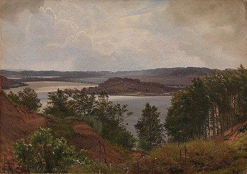 The Lakes at Laven near Silkeborg, 1875, Vilhelm Kyhn