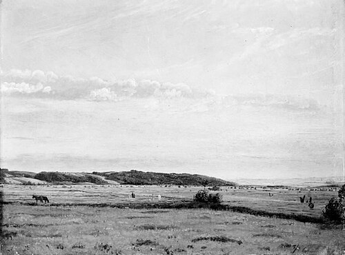 Vejle Eng. Eftermiddag, 1861, Vilhelm Kyhn