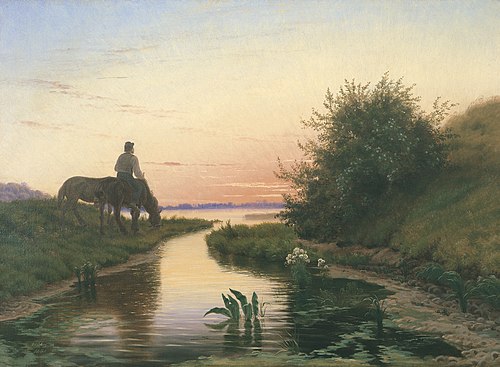 Evening Atmosphere, 1861, Vilhelm Kyhn