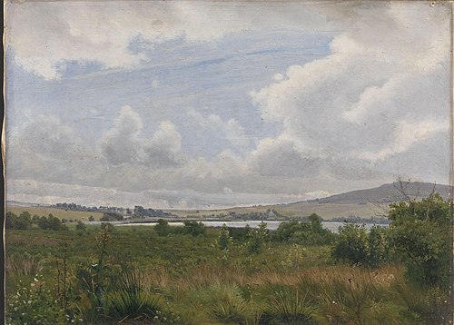 Ved Rye mølle, 1881, Vilhelm Kyhn