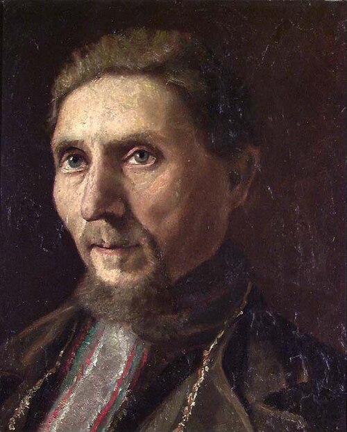 Portrait of a Farmer, 1900, Olaf Isaachsen