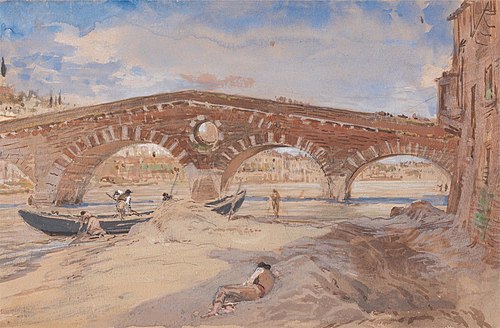 Ponte Pietra, Verona, , John Ruskin