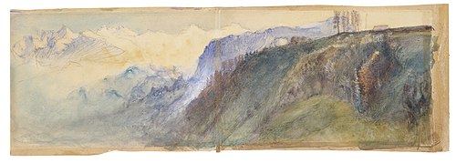 Bernese Oberland, 1866, John Ruskin