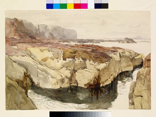 Coast Scene near Dunbar, 1847, John Ruskin