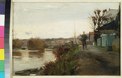 Landschap., 1880, Coenrad Metzelaar