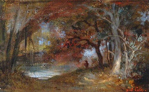 Lake in a Forest, , Paul-Alfred Colin