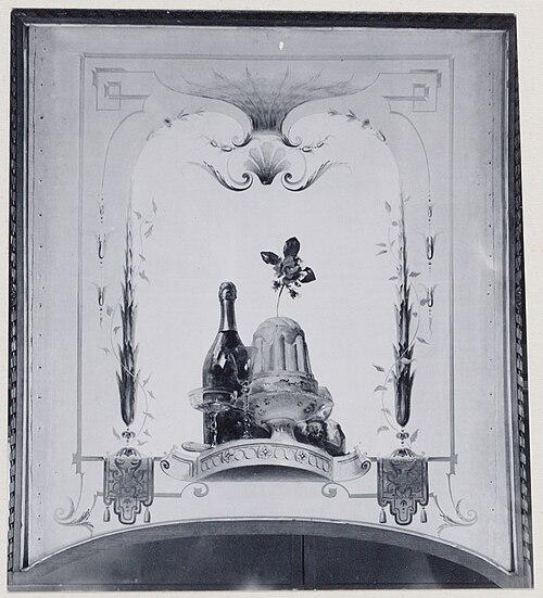 Wanddecoratie met pudding, 1873, Paul-Alfred Colin