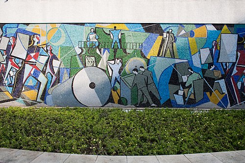 Novotel Jaraguá mural, , Di Cavalcanti