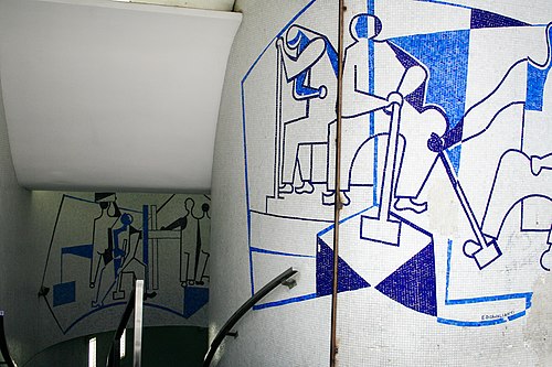 Edifício Triângulo mural, , Di Cavalcanti