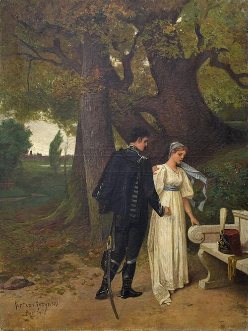 The Soldier's Farewell, 1897, Kurt von Rozynski