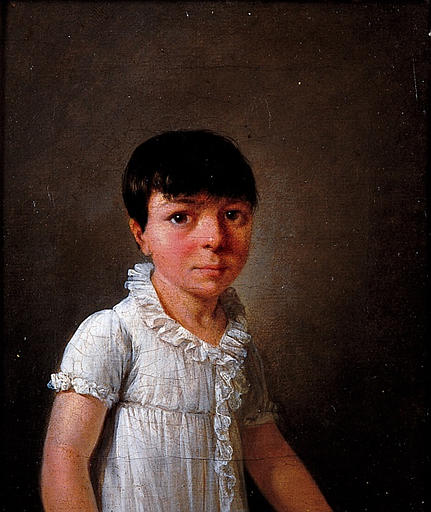 Antoinette Crucy, âgée de sept ans, , François Sablet