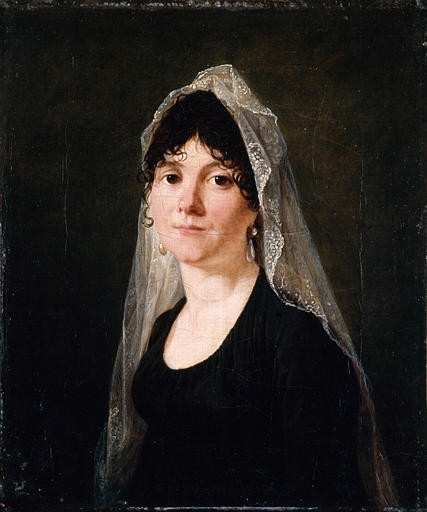 Portrait de Madame Peccot, , François Sablet