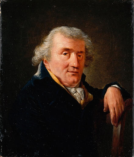 Portrait de Pierre-René Cacault, peintre, frère du sénateur, , François Sablet