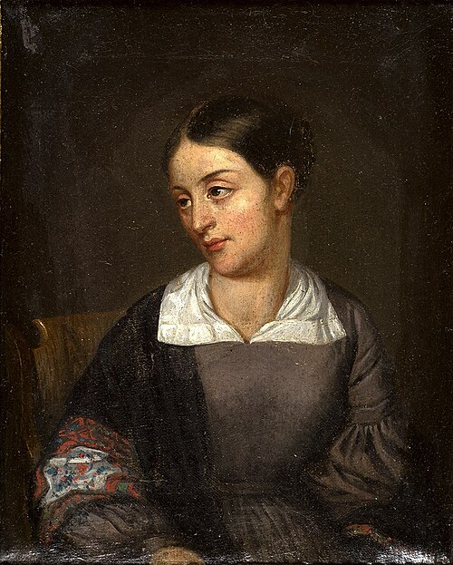 Portret pani Dohtonowicz, 1840, Walenty Wańkowicz