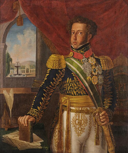 D. Pedro, 1826, Manuel de Araújo Porto-alegre