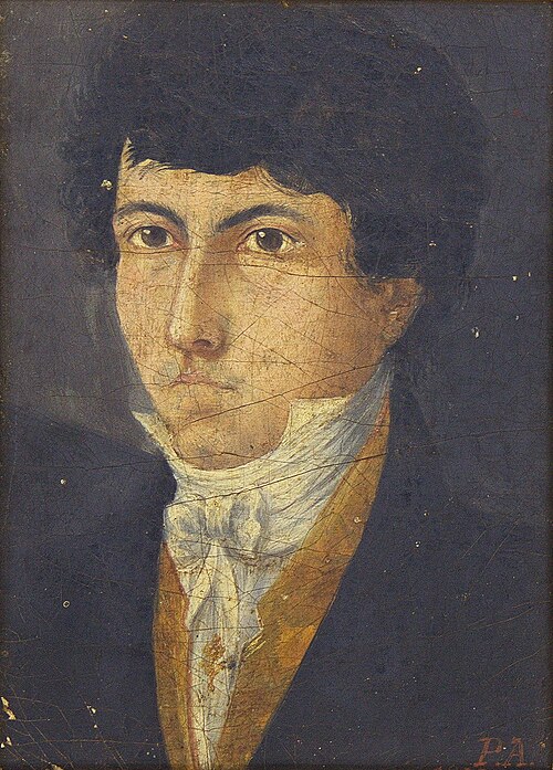 Self-portrait, 1823, Manuel de Araújo Porto-alegre