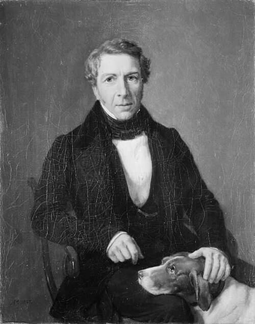 Konferensråd H.L. Frølich, 1837, Adam August Müller