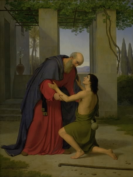 Le Retour du fils prodigue, 1843, Adam August Müller