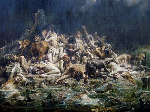 Le Déluge, 1911, Léon-François Comerre