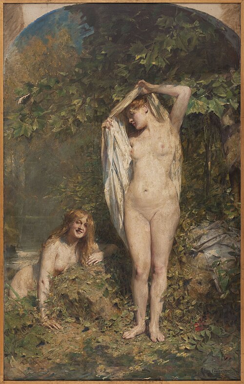 Au soleil, 1910, Léon-François Comerre