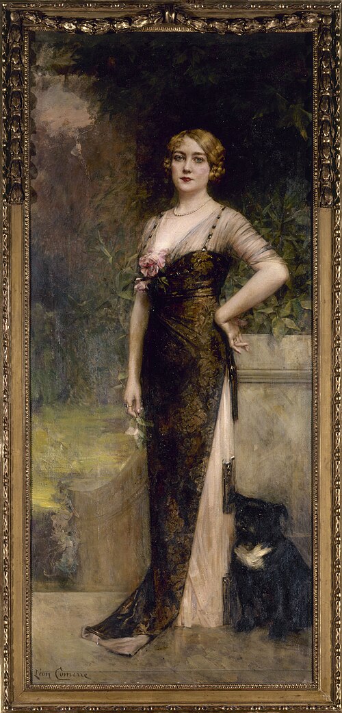 Portrait de Madame Jean Maillard-Norbert, 1913, Léon-François Comerre