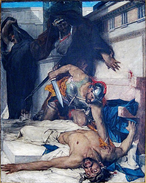La Mort de Timophane, 1874, Léon-François Comerre