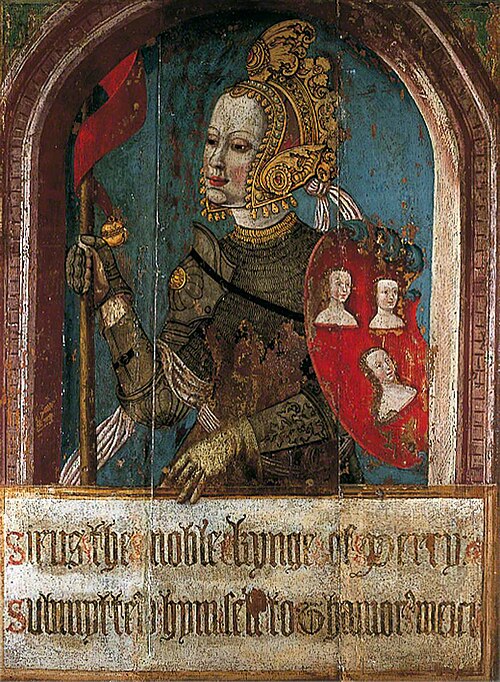 Thamoris (from the Amberley Castle 'Heroines of Antiquity') (Amberley Queens), 1526, Lambert Barnard