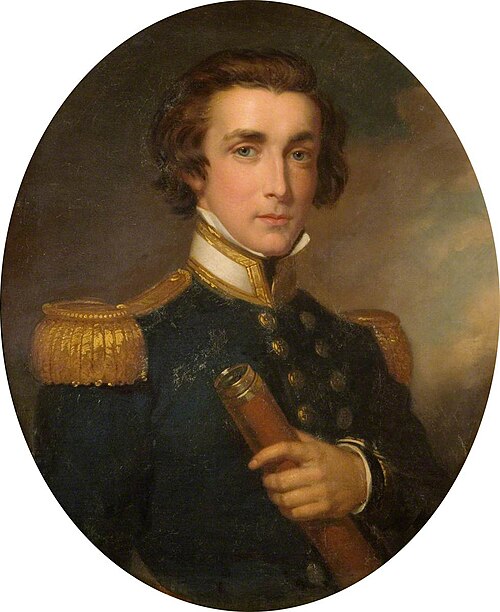 Captain Sir William Peel (1824–1858), 1844, John Lucas