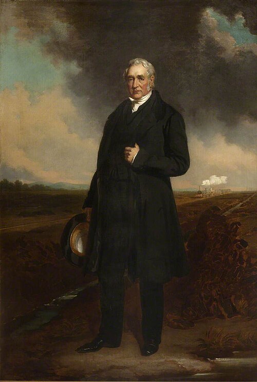 George Stephenson (1781–1848), 1849, John Lucas