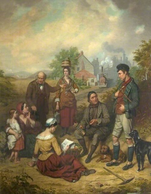 The Birthplace of the Locomotive, 1850, John Lucas