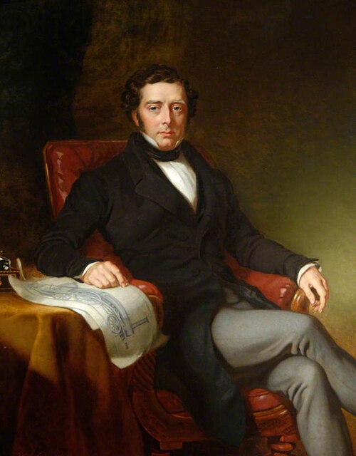 Robert Stephenson (1805–1859) (copy of an earlier painting), , John Lucas
