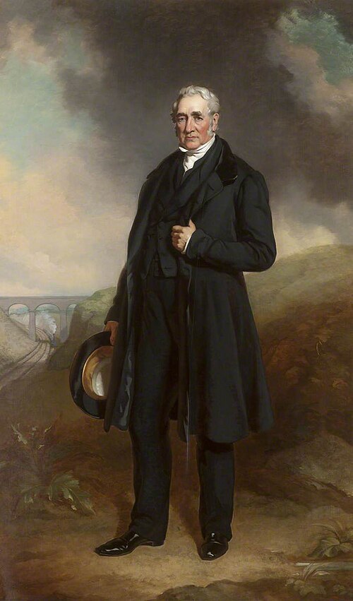 George Stephenson (1781–1848), 1847, John Lucas