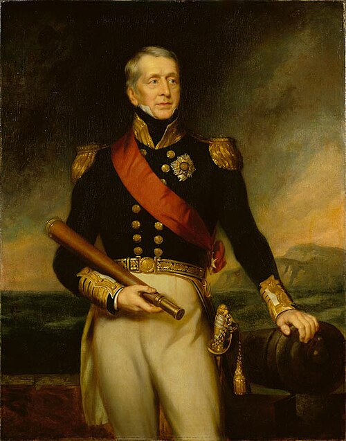 Sir George Cockburn (1772–1853), Admiral, 1874, John Lucas