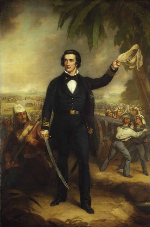 Captain William Peel (1824-1858), 1850, John Lucas