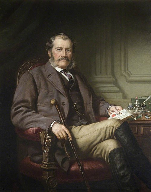 William Willoughby Cole, 3rd Earl of Enniskillen (1807-1887), 1873, John Lucas
