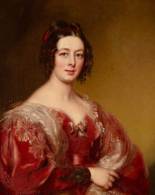 Lady Charlotte Wyndham, Mrs King (1795-1870), 1823, John Lucas