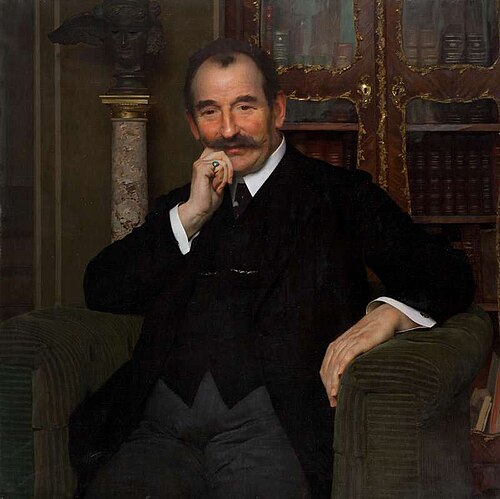 Portrait of Leopold Katz, 1913, Vojtěch Hynais