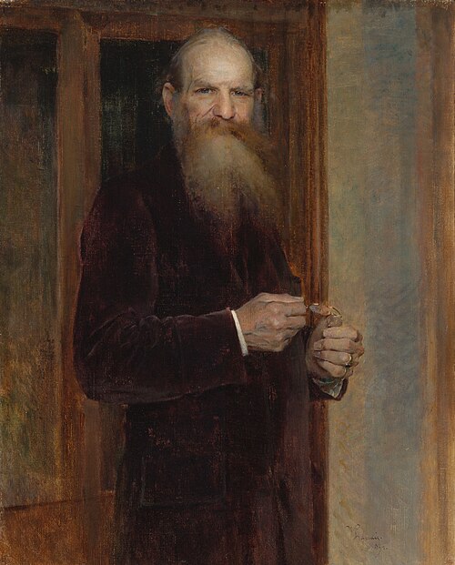 Portrait of Josef Hlávka, 1894, Vojtěch Hynais