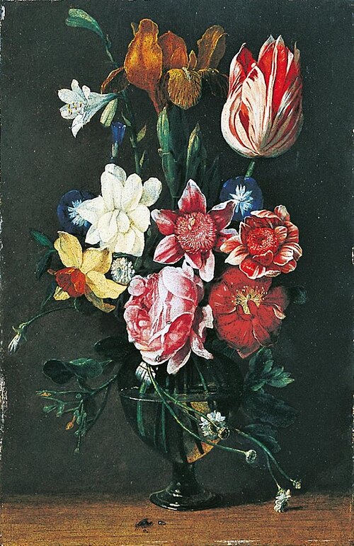 Flower still life, 1650, Jan Anthonie van der Baren