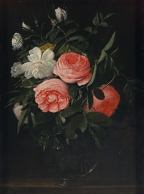 Glass with Roses, 1659, Jan Anthonie van der Baren
