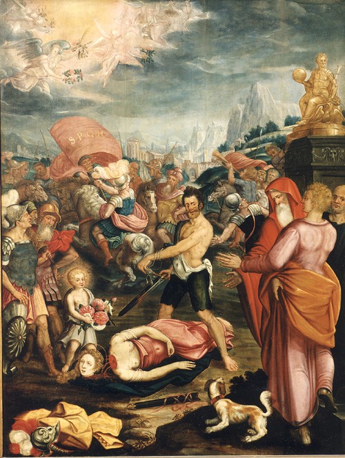 The Martyrdom of Saint Dorothea, 1595, Josse van der Baren
