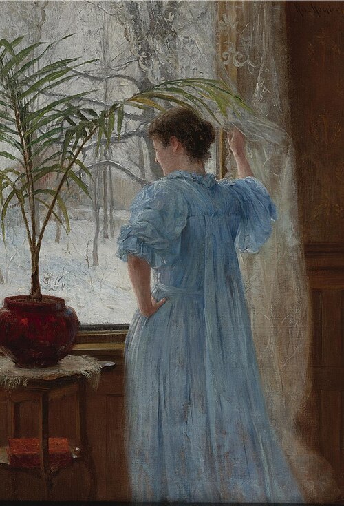 First Snow, 1895, Robert Koehler